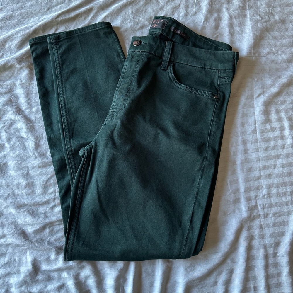 Jen 7 Women’s Green Skinny Jeans